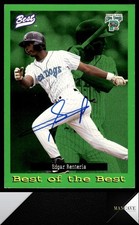 1995 Best #104 Edgar Renteria RC Auto Signed IP Portland Sea Dogs
