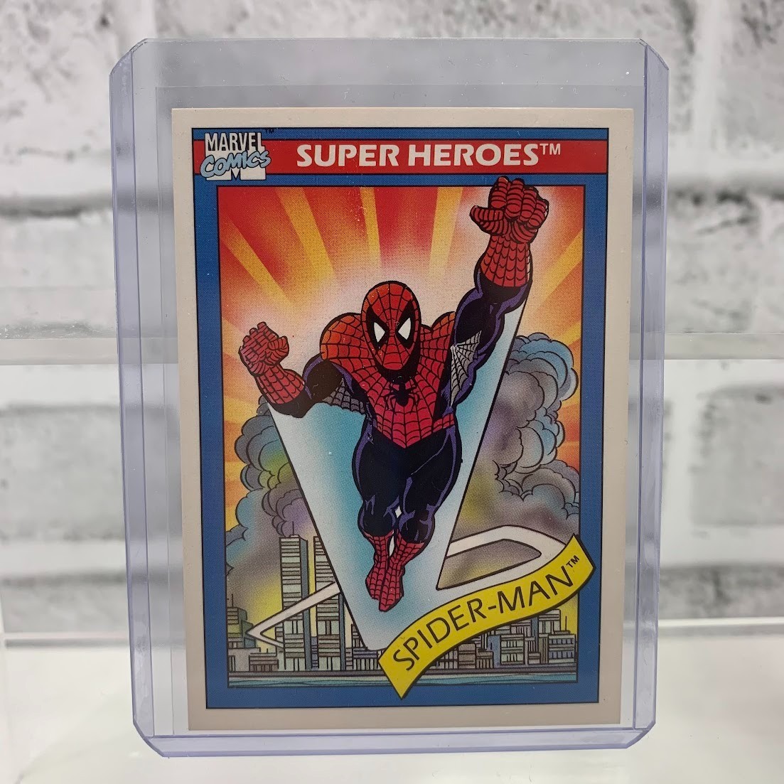 1990 Impel Marvel Universe Super Heroes Cosmic Spider-Man #30