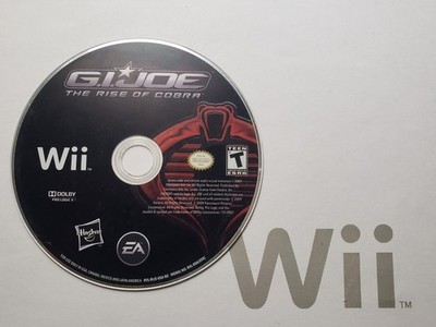 --DISC ONLY-- G.I. Joe: The Rise of Cobra (Nintendo Wii) center crack