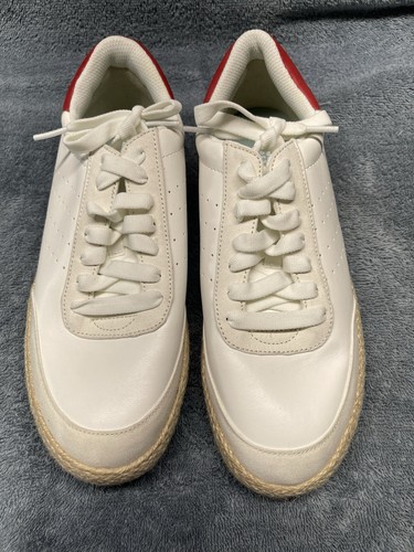 Dr. Scholl’s Madison Fun Damenschuhe weiß Kunstleder Schnürschuhe Größe 9,5 M - Bild 2 von 9