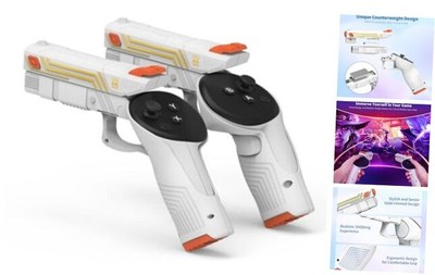 AMVR VR G-un Stock Attachment Compatible with Meta/Oculus Quest 3S/Quest 3 