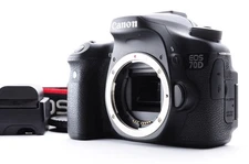 Canon EOS 70D Excellent+5 S/C 7,147 Digital SLR Body Only Y3772