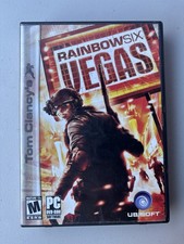 Tom Clancy's Rainbow Six Vegas PC Game DVD-ROM Windows XP Ubisoft CIB Manual Key