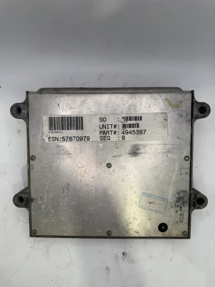 2007 DODGE RAM 3500 6.7L DIESEL CUMMINS ENGINE COMPUTER CONTROL MODULE ...