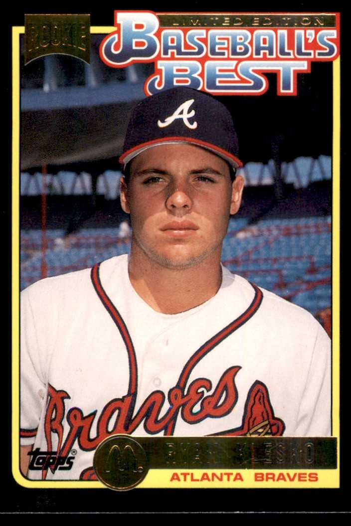 1992 Topps McDonald's Baseball's Best Ryan Klesko Atlanta Braves #39