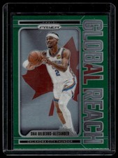 Shai Gilgeous-Alexander 2024-25 Panini Prizm Global Reach Insert