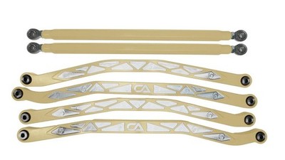 CA Tech 2017-2026 Can-Am X3 72'' High Clearance Billet Radius Rods Desert Tan