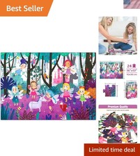 Fairy Forest 24-Piece Jigsaw Puzzle for Kids Ages 3-8 - Fun & Educational