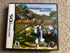 Original Frisbee Disc Sports: Ultimate & Golf (Nintendo DS, 2007)
