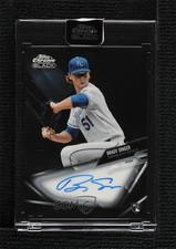 2021 Topps Chrome Black Chrome Black Auto Brady Singer #CBA-BSI Auto 13qg