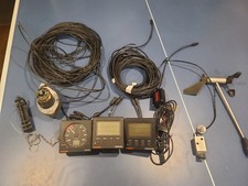 Autohelm ST50 depth and wind instrument system with transducers