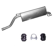 Endschalldämpfer Auspuff für Opel Corsa D,E Fiat Grande Punto 1.4i -16V+ Montage