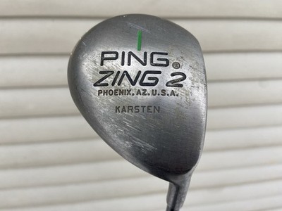 Right Handed Ping Zing 2 Green Dot 1 Wood Driver w/ Graphite Aldila 301 Shaft