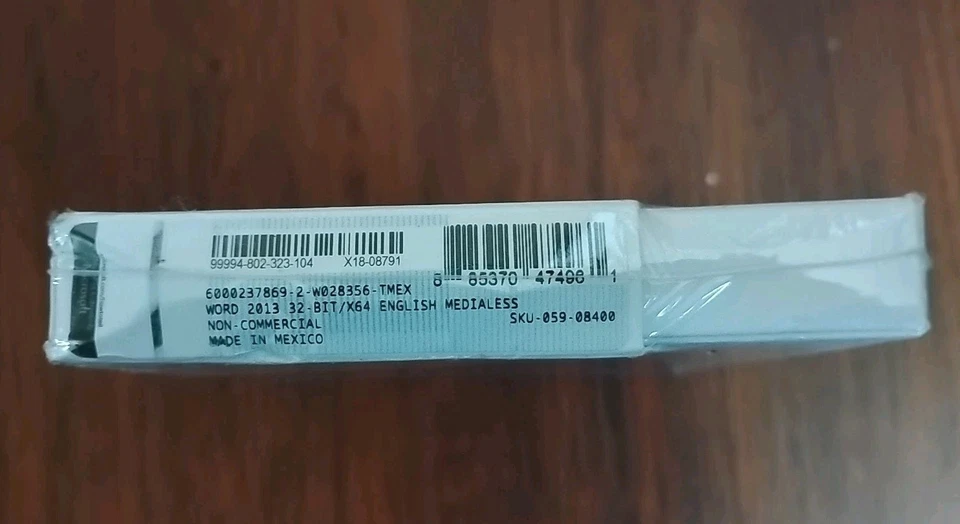 Microsoft Word 2013 Product Key Card 32/64-Bit – 1PC Non-Commercial SEALED BOX - Image 4 of 4
