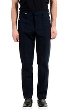 Versace Collection Men's Navy Blue Casual Pants Size 30 32 34 36 38 40