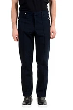 Versace Collection Men's Navy Blue Casual Pants Size 30 32 34 36 38 40