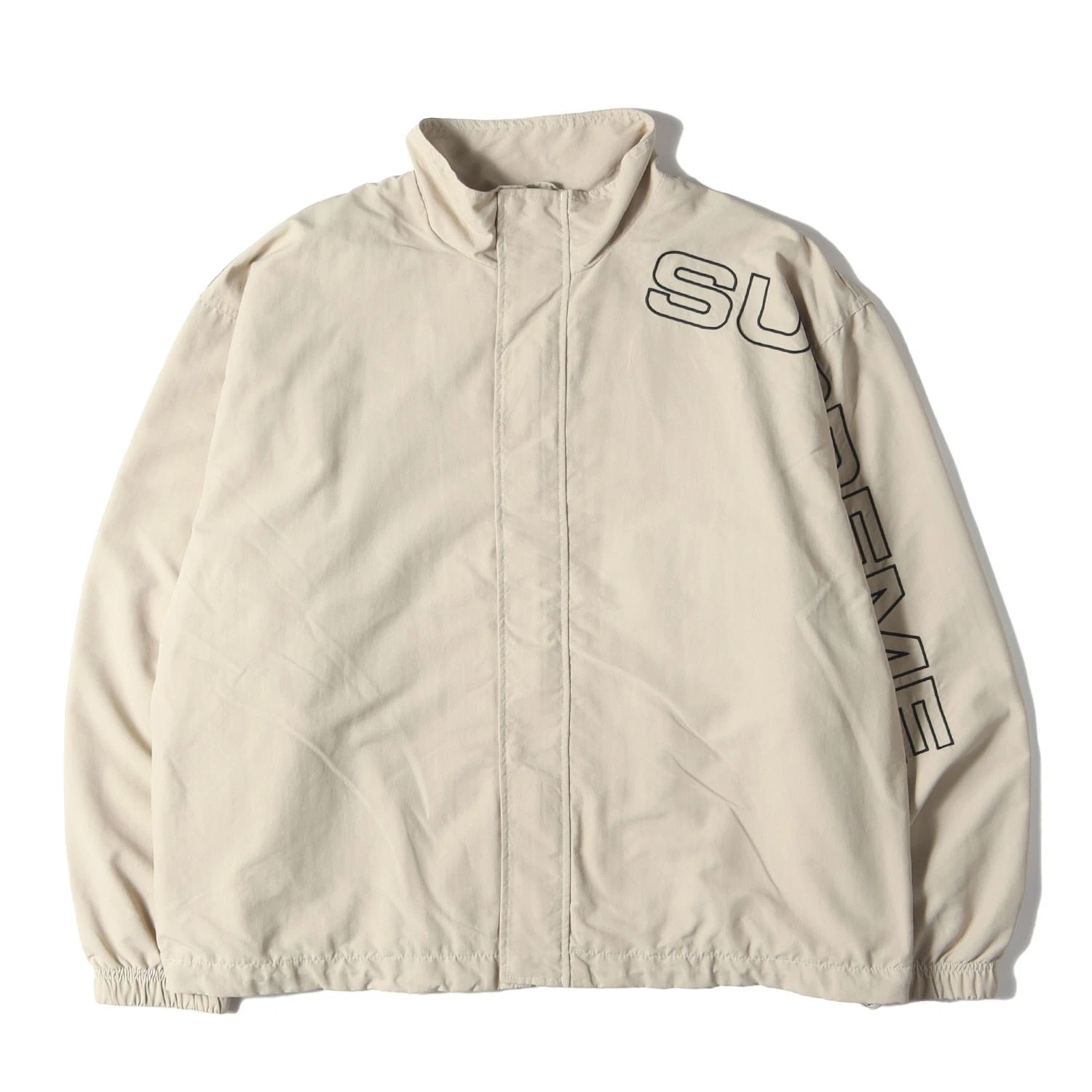 Veste Supreme taille L/23Aw logo évasé piste brodée