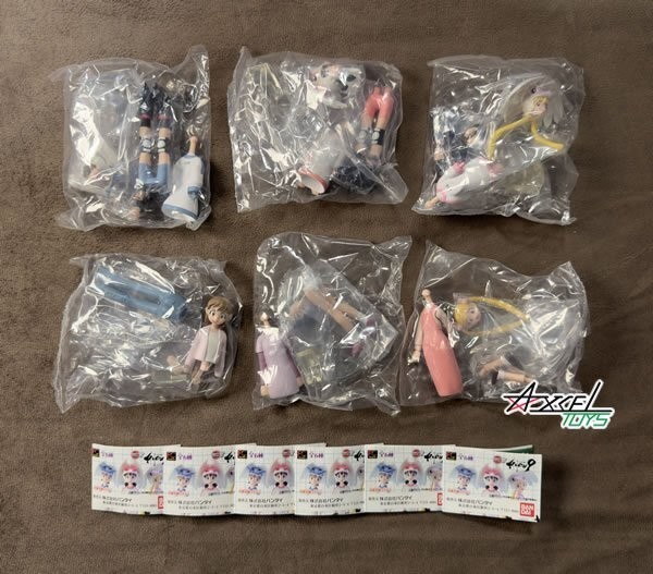 Bandai ALIEN NINE 9 HITOSHI TOMIZAWA Figures Lot of 6 Complete Set