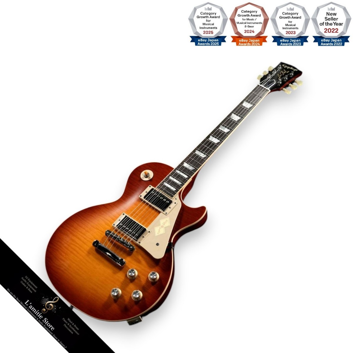 Epiphone Inspired by Gibson 1960 Les Paul Standard Reissue Wash