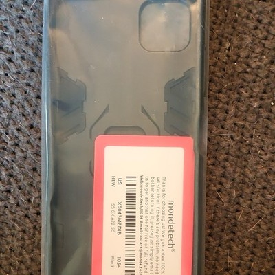 mondetech Rugged Black Fitted Case/Skin for Samsung Galaxy A22 5G