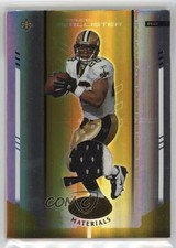 2004 Leaf Certified Materials Mirror Gold 12/25 Deuce McAllister #75 0qo1