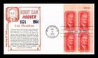 DR JIM STAMPS US COVER PRESIDENT HERBERT HOOVER FDC PLATE BLOCK KHOL KRAFT