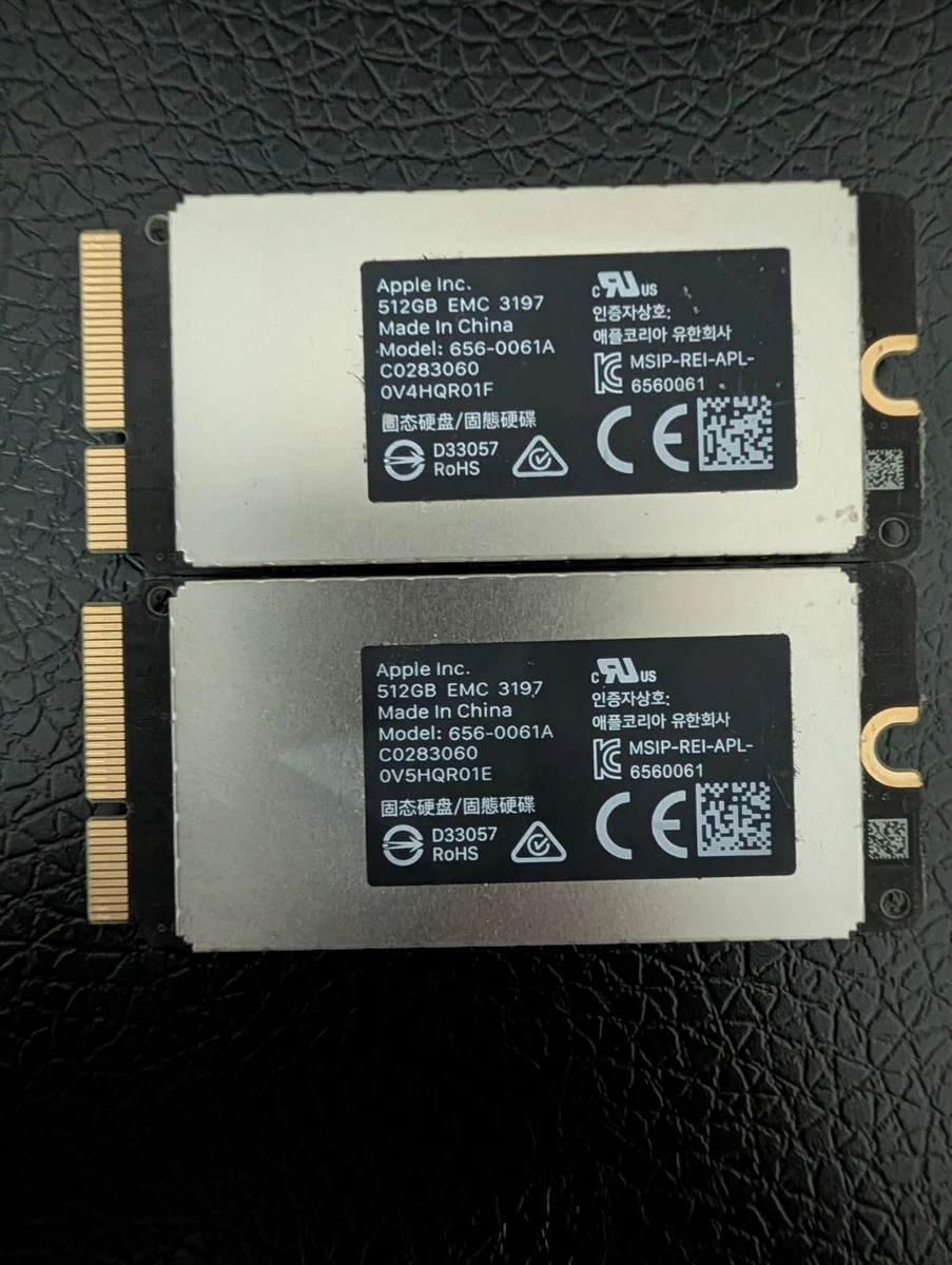 Apple 512GB Storage Capacity Solid State Drives for sale | eBay UK