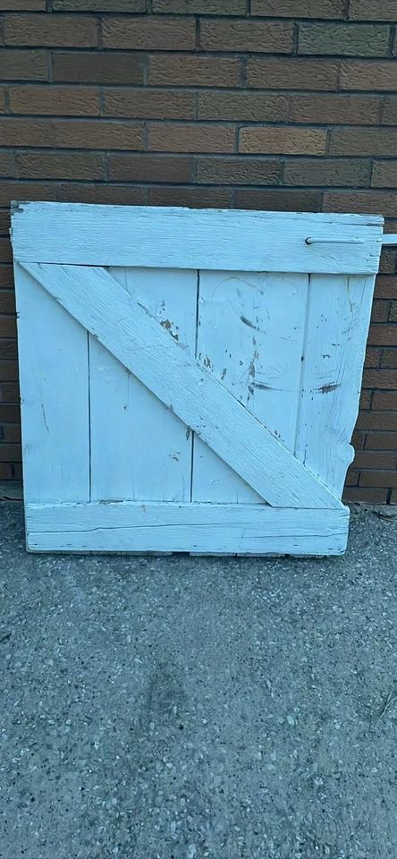 Antigua ./ Puerta de granero vintage Granero Salvamento Pequeño Granero Puesto Puerta Foto 2 de 4