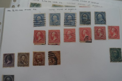 United States USA Stamp Collection Useful Early Ranges from 1862-66 Onwards - Picture 9 of 24