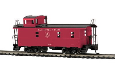 MTH 85-77000 HO Scale Baltimore & Ohio/B&O Steel Caboose #C1687