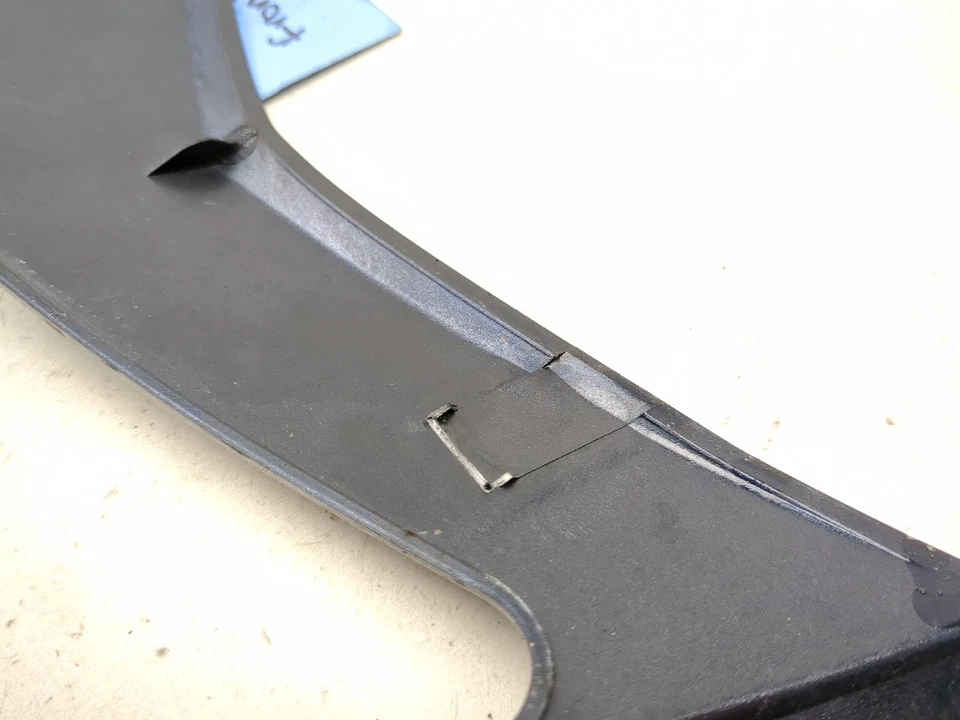 06-12 Yamaha FJR 1300 Parabrisas Delantero Borde Carenado Cubierta Panel Foto 4 de 4