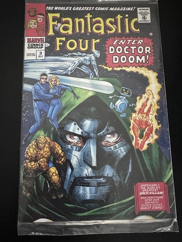 Fantastic Four #3 2025 SDCC Marvel Comics Panel Exclusive Variant - In Polybag