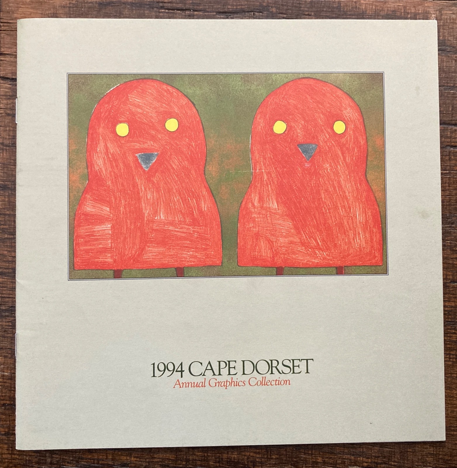Vintage 1994 Cape Dorset Graphics Inuit Eskimo Art Gallery Catalog West Baffin