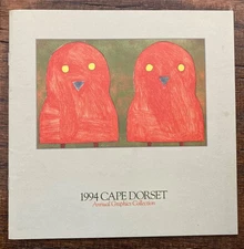 Vintage 1994 Cape Dorset Graphics Inuit Eskimo Art Gallery Catalog West Baffin