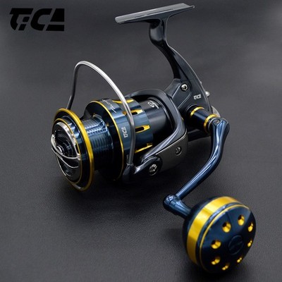 TICA Talisman 5500 6000 8000 Spinning Fishing Reels with 6 Waterproofing Devices