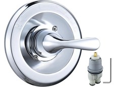 Chrome Replacement Handle Trim Kit for Delta Classic 13/14 Series Shower Valve