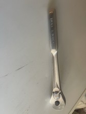 Vintage 10" Long Craftsman 1/2" Drive Quick Release Ratchet V-44985, Made in USA