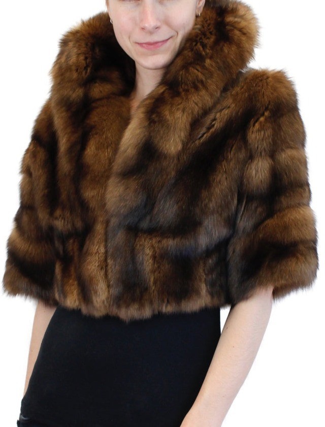 Sable Bolero Jacket -Small/Medium - image 4