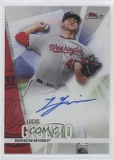 2017 Topps Finest Lucas Giolito #FA-LG Auto e6p