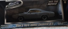 Dom's 1970 Dodge Charger R/T Primered Grey "Fast and Furious" Movie (2009) 1/43