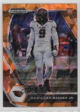 2021 Panini Prizm Draft Picks Orange Ice Prizm Hamilcar Rashed Jr #141 06z2