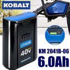 New 6.0Ah Lithium-ion Battery For Kobalt 40Volt Max KB440-03 KB2540C-06 KB640-03
