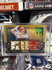 2022 Topps Triple Threads MIKE TROUT /9 Free Passes GOLD Parallel TTR-MT3 Angels