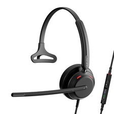 EPOS Impact 730 Mono Wired USB C and USB A Headset Noise-Canceling Mic in-Line