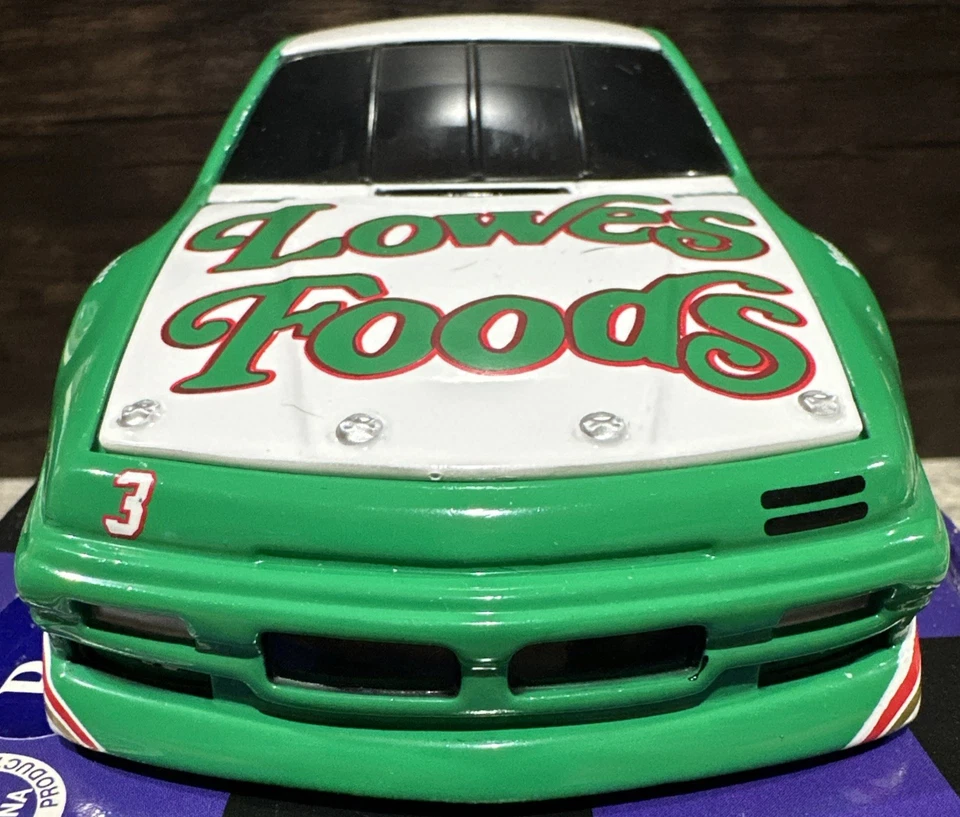 1989 Dale Earnhardt #3 Lowes Foods Pontiac 1/24 Action Nascar Diecast Bank - Image 3 of 4