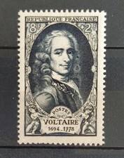 Timbre France Voltaire N° 854 Neuf** 1949