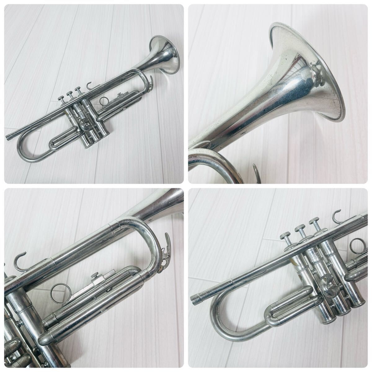 YAMAHA YTR-136 Trumpet Silver Musical Instrument With YAMAHA YTR-136 Trumpet Silver Musical Instrument With