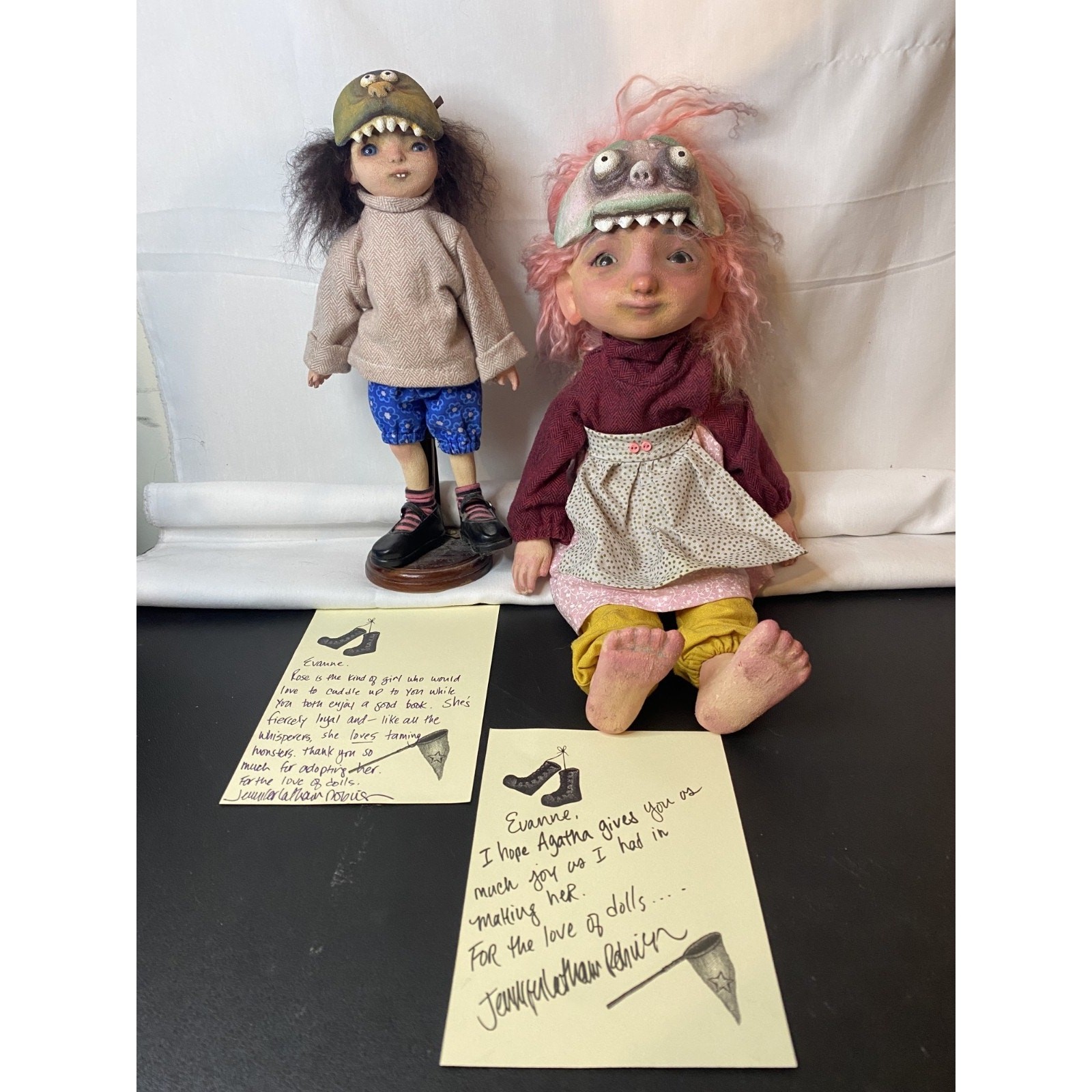&ndash; &ldquo;rose&rdquo; & &ldquo;agatha&rdquo; Monster Whisperer Set &ndash; Hand