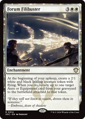 Forum Filibuster - 14 - SOC - Near Mint - MTG