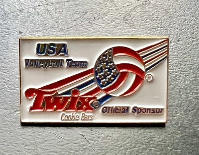 160 pc. collection! Vintage 1992 USA Volleyball Twix Olympic Pin-NEW old stock